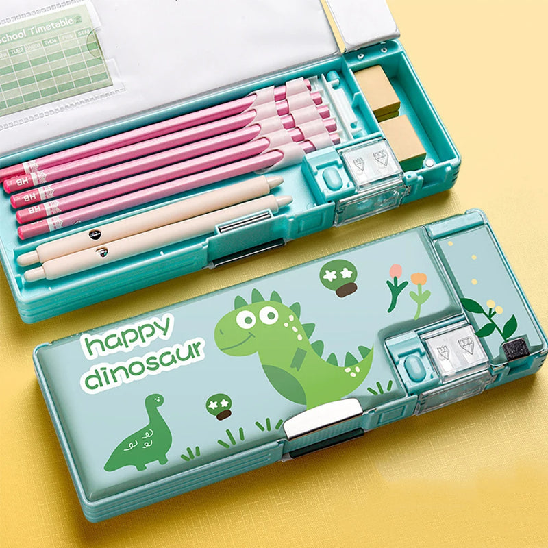 Kawaii Automatic Pencil Case with Sharpener