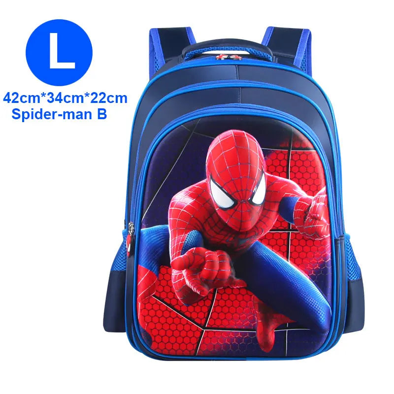 3D Super Hero Backpacks for Boys - 3 Sizes | 02 Colors