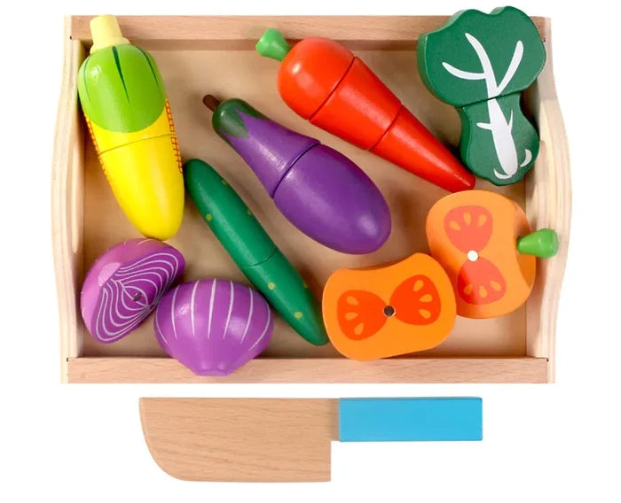 Wooden Fruit Set Educational Toy 