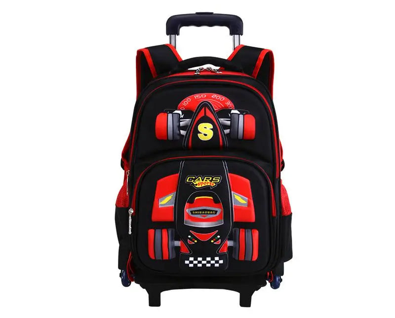 Adventure School Backpack on Wheels - 2 or 6 Wheels 