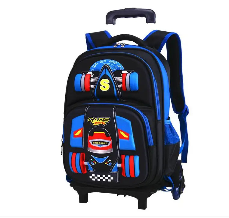 Adventure School Backpack on Wheels - 2 or 6 Wheels 