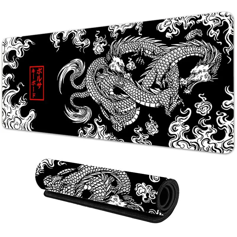 Japanese Dragon Gamer Mousepad - XXL