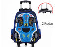 Backpack with 2 or 6 wheels 3D Radical Car