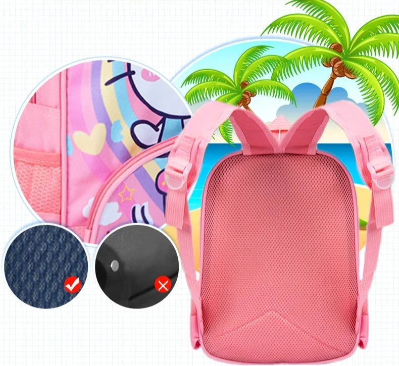 Children's Backpack with Animals for Boys and Girls