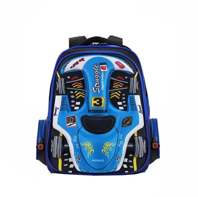 Backpack with 2 or 6 wheels 3D Radical Car