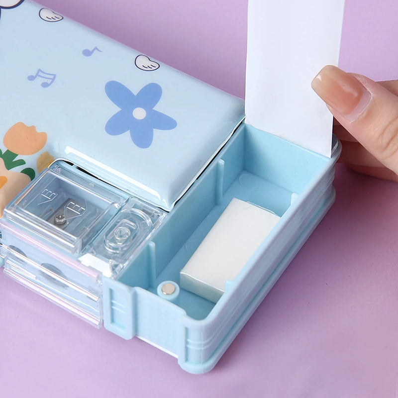 Kawaii Automatic Pencil Case with Sharpener