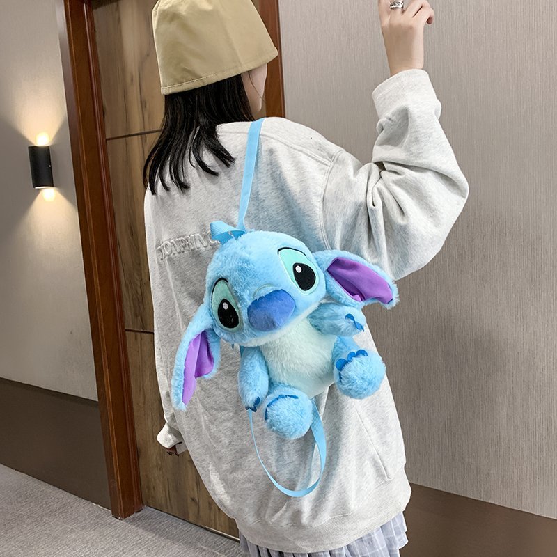 Stitch Plush Backpack 32cm - Lilo &amp; Stitch Kawaii