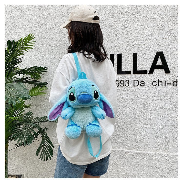 Stitch Plush Backpack 32cm - Lilo &amp; Stitch Kawaii